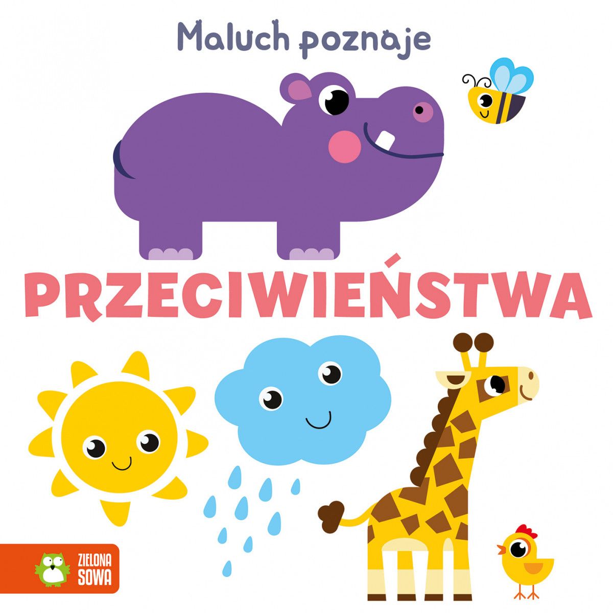 Książeczka edukacyjna Zielona Sowa Angielskie słówka Maluch poznaje.