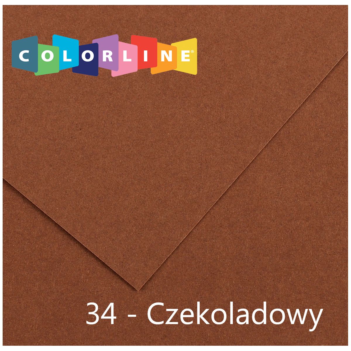 Brystol Canson Colorline 34 czekoladowy 150g 10k [mm:] 500x650 (31074S053)