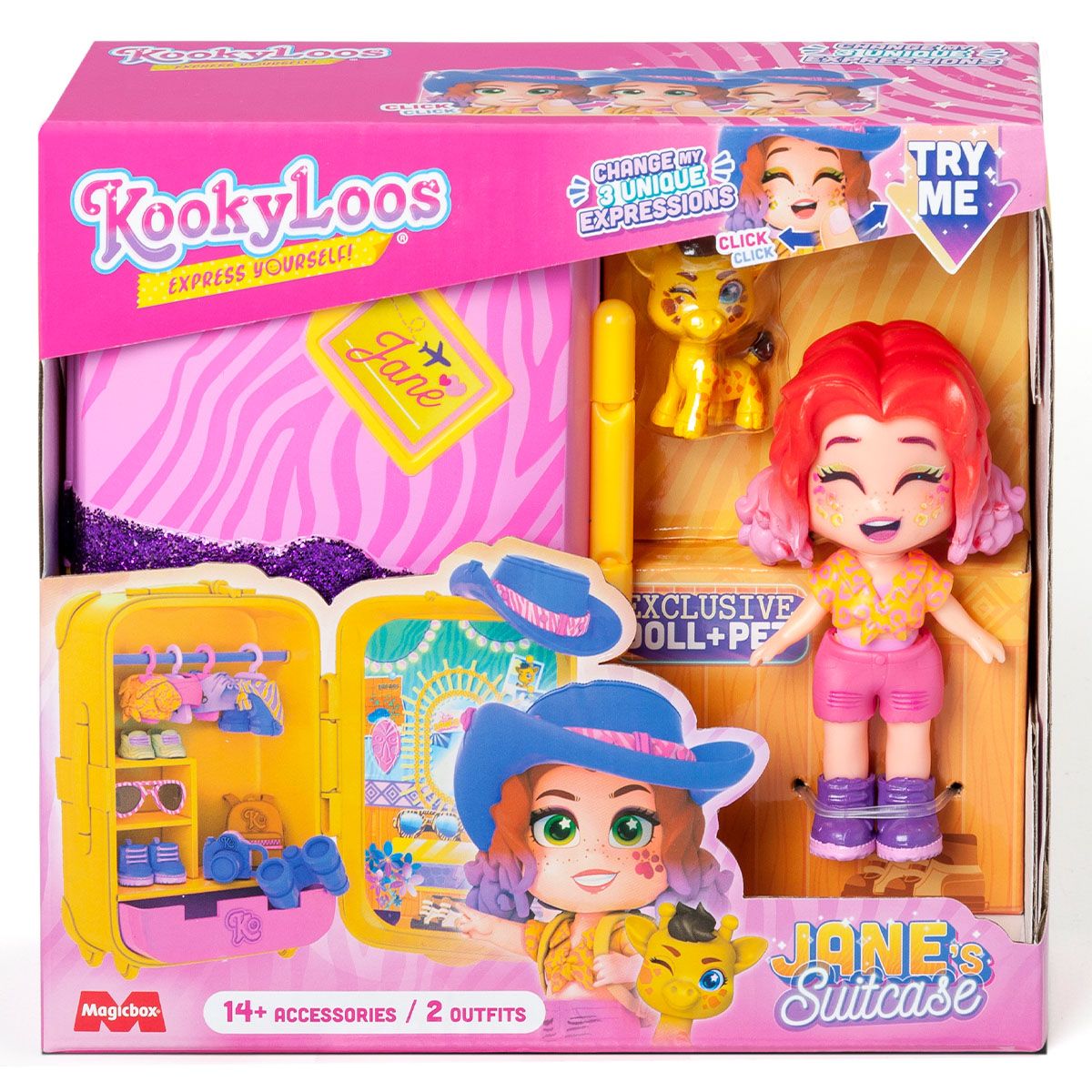 Lalka Orbico Sp. Z O.o. Kookyloos Jane walizka (PKLSP108IN50)