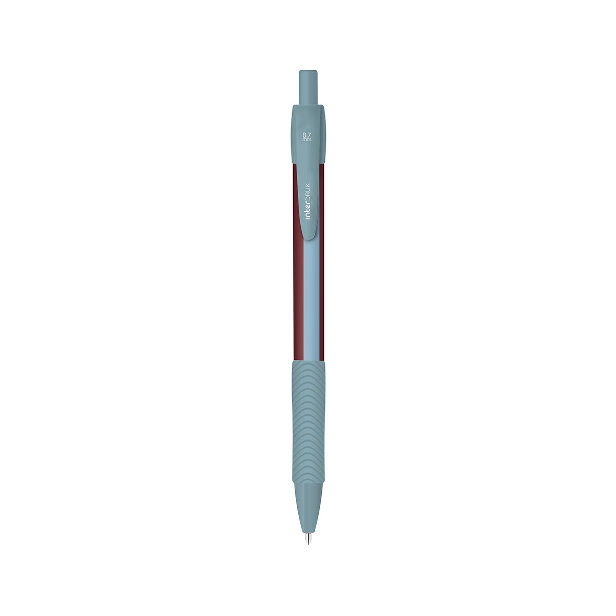 Długopis wymazywalny TUTTO BELLO z  gripem niebieski 0,7mm Interdruk (żelowy)