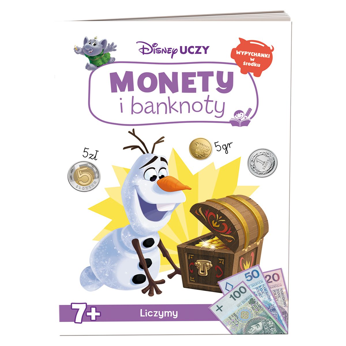 Książka dla dzieci Ameet Disney Uczy. Kraina lodu. Monety i banknoty