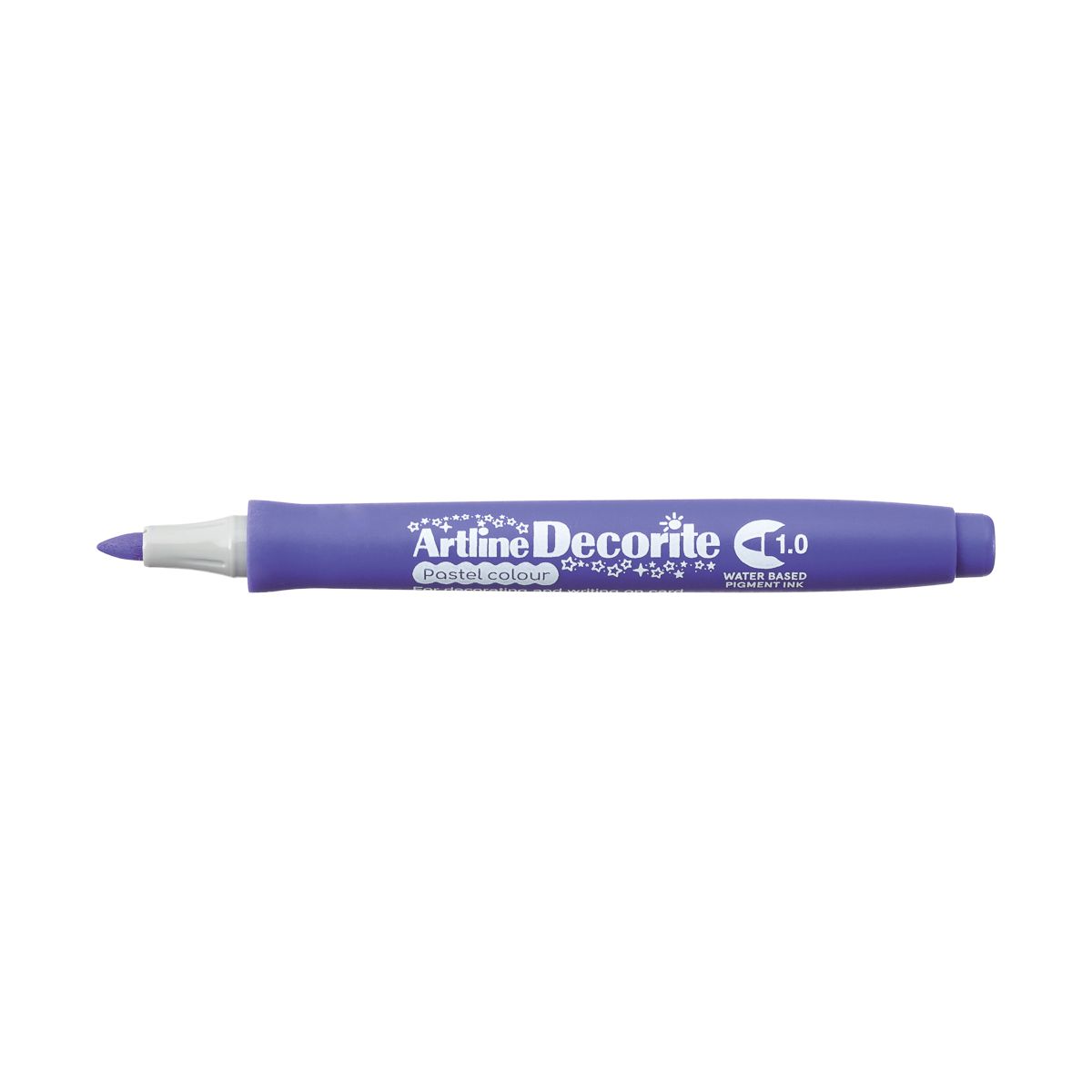 Marker permanentny Artline pastelowy decorite, fioletowy 1,0mm pędzelek końcówka (AR-033 6 4)