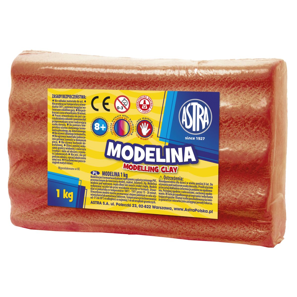 Modelina Astra 1 kol. Brak czerwona 1000g