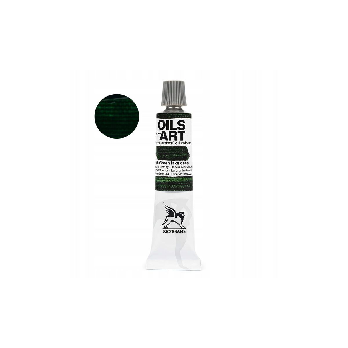 Farba olejna Renesans kolor: zielony ciemny 20ml 1 kolor. (69)
