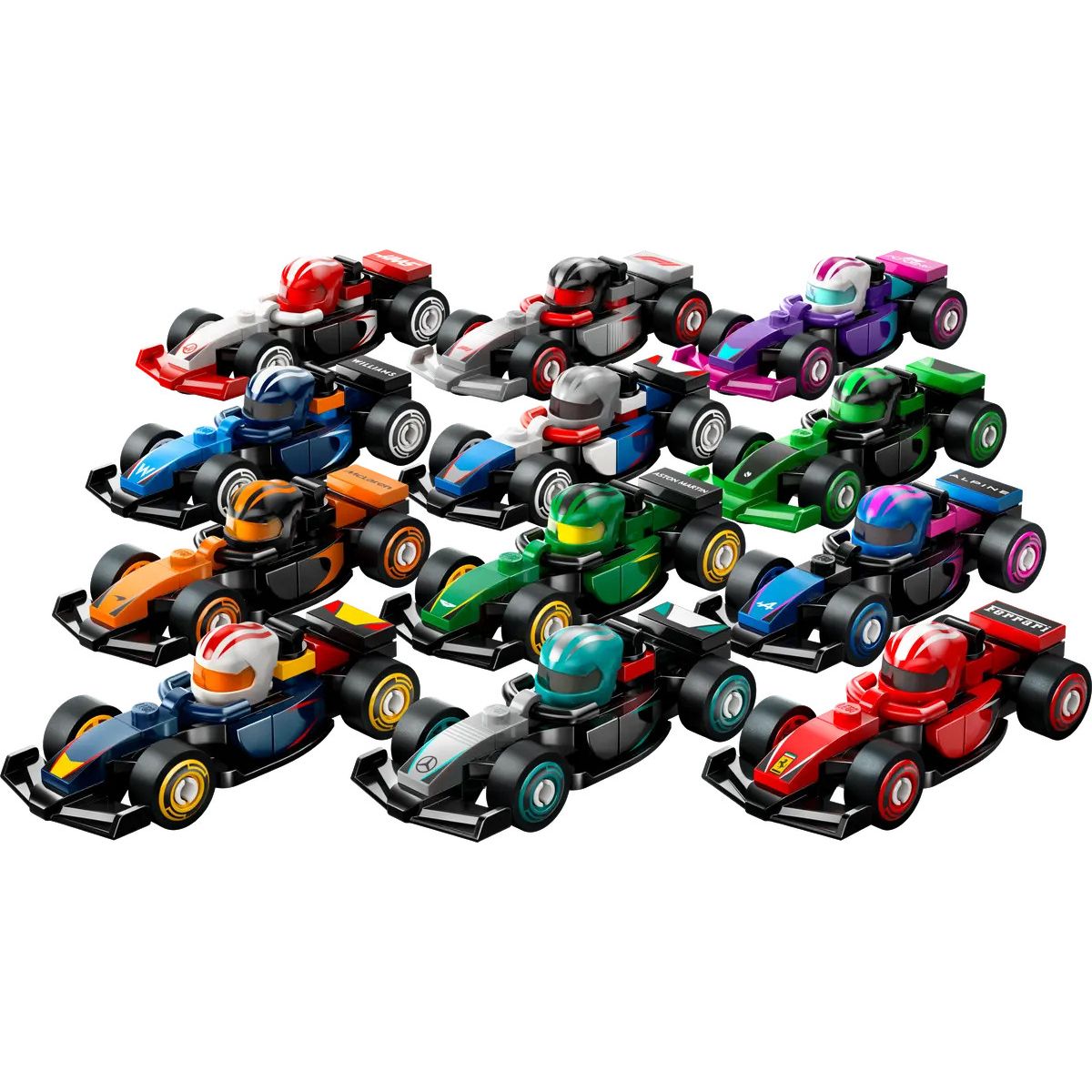 Klocki konstrukcyjne Formuła 1 Kolekcjonerskie bolidy F1® Lego (71049)