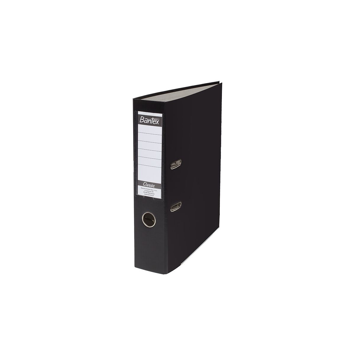Segregator dźwigniowy Bantex Classic A4 7,5 cm czarny (400044103)