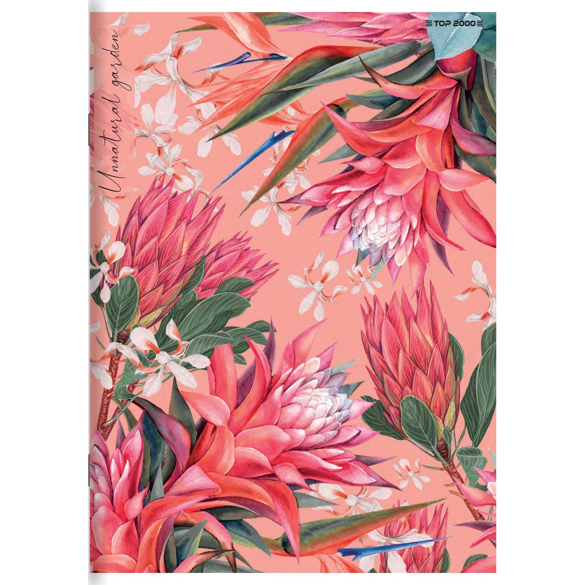 Zeszyt Top 2000 FLOWERS A5 32k. 70g linia (400169418)