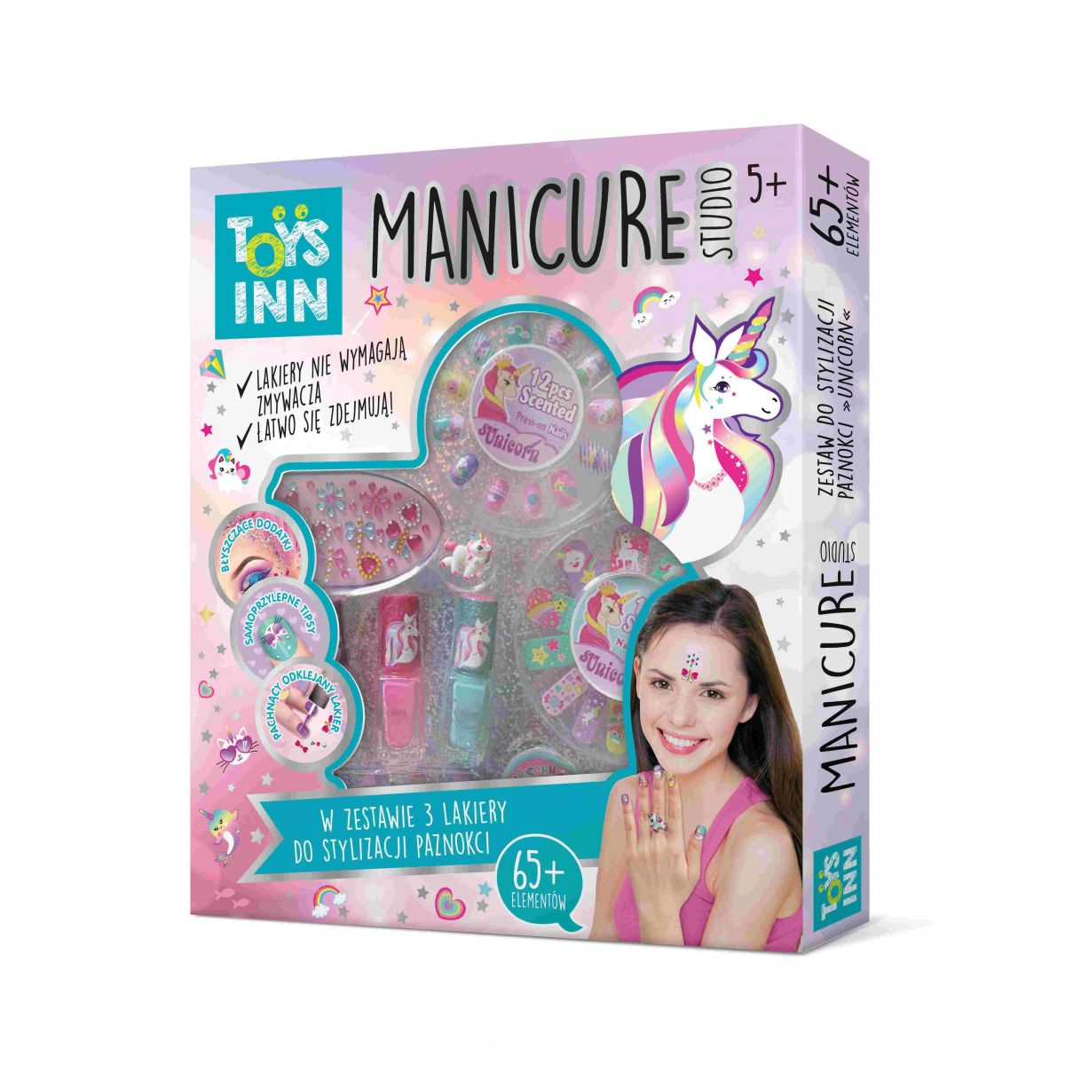 Zestaw piękności Stnux studio manicure Unicorn (STN7618)