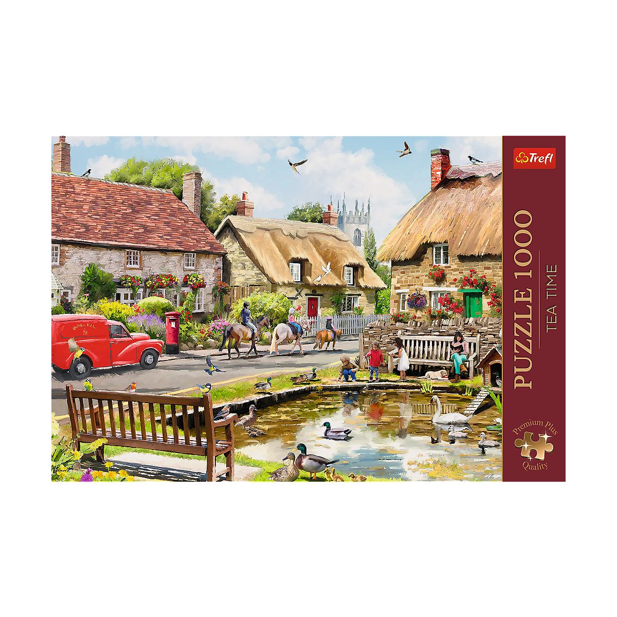 Puzzle Trefl Premium Plus Lato w miasteczku 1000 el. (10808)