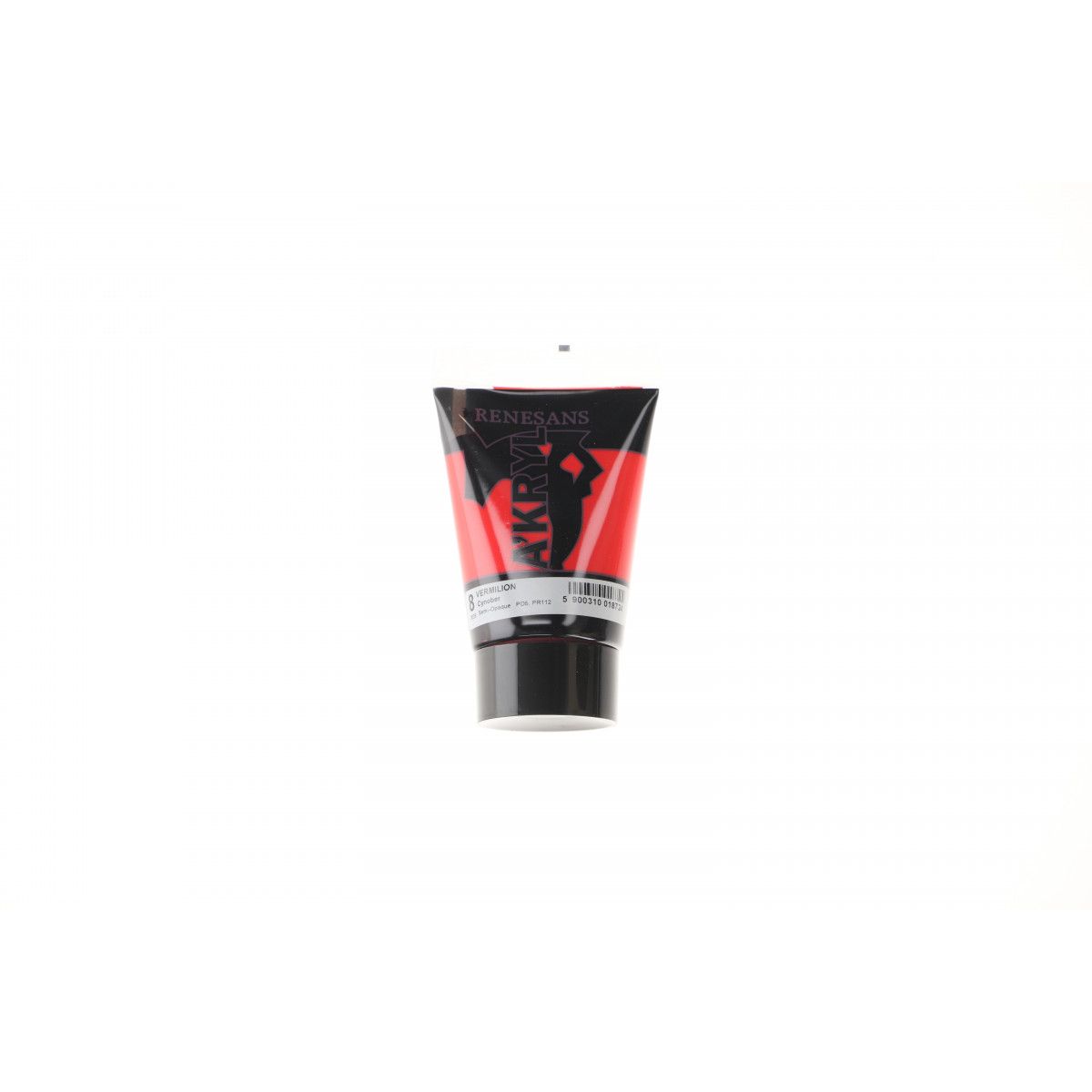 Farba akrylowa Renesans Cynober kolor: Cynober 100ml (08)