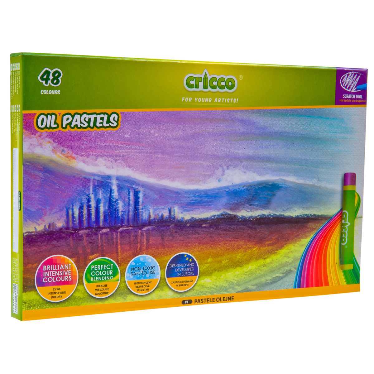 Pastele olejne Cricco 24 kol. (CR481K24/A/A)