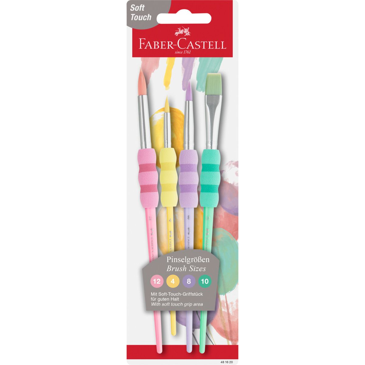 Pędzel Faber Castell nr mix (481620)