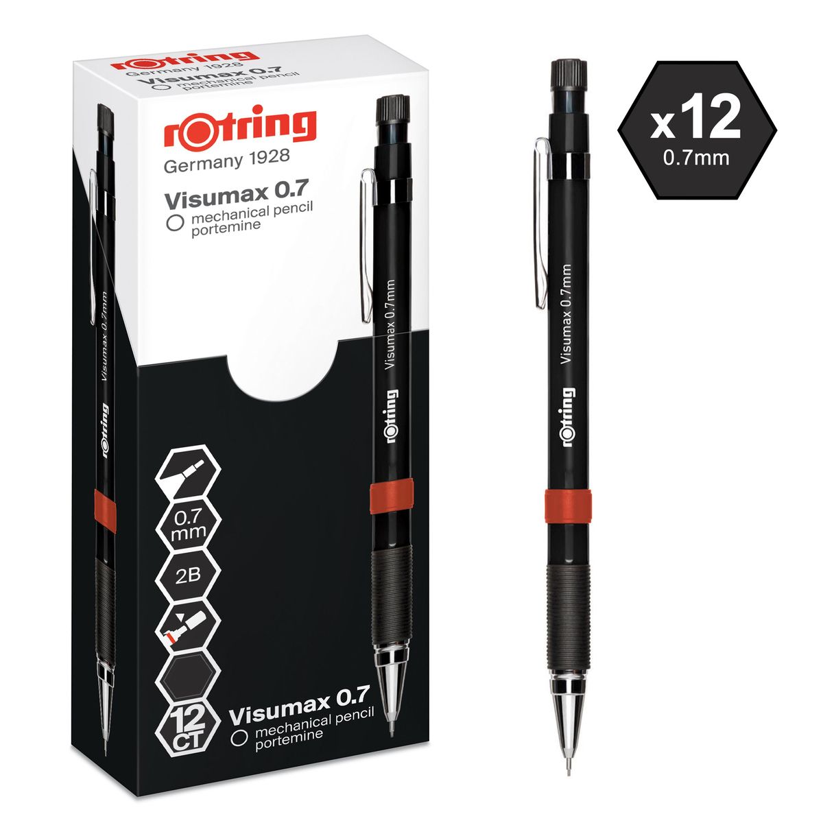 Ołówek automatyczny Visumax 0,7mm Rotring (2089096)