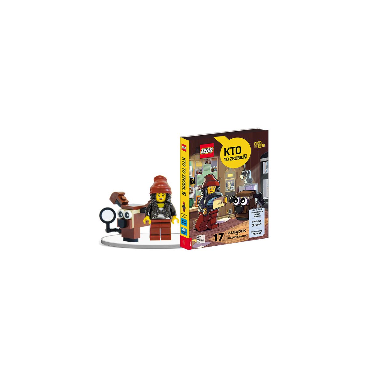 Książka dla dzieci Ameet LEGO® Books. Kto to zrobił? (Z AMB 6601)