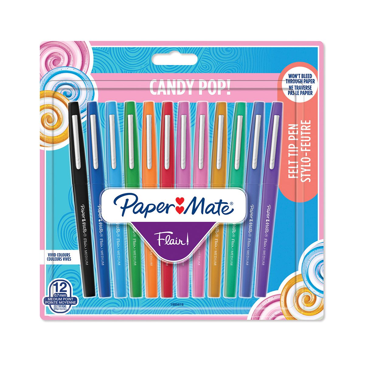 Cienkopis Paper Mate Fleir Candy 12kol, mix 12kol. (S0688791)