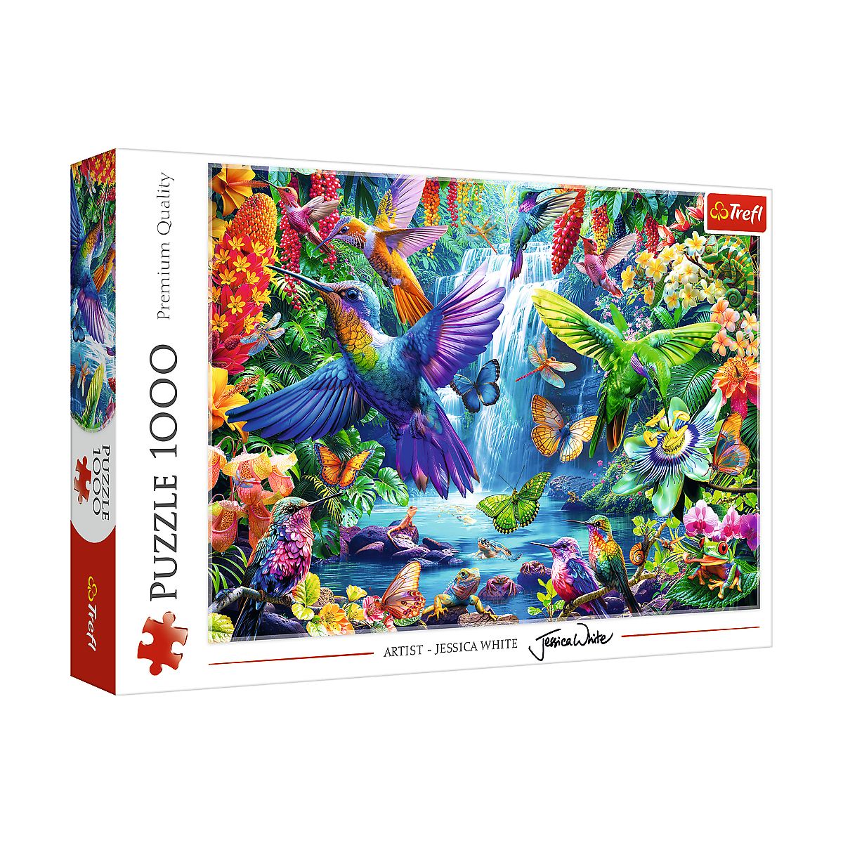 Puzzle Trefl Kolibry w tropikach 1000 el. (10880)
