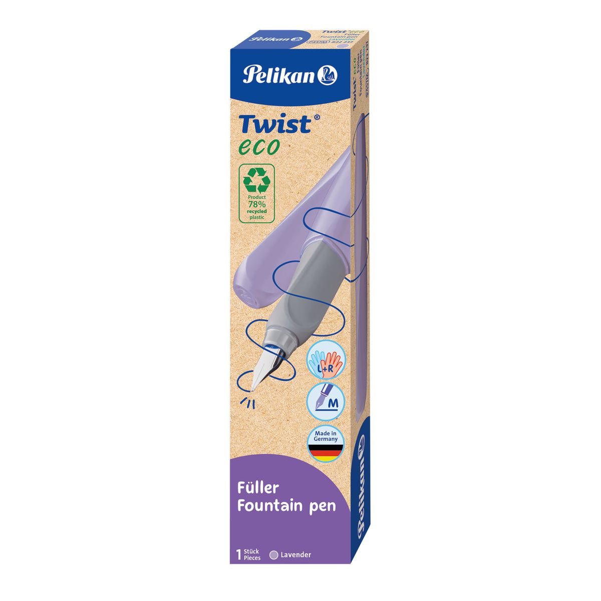 Pióro wieczne Pelikan Twist 822237 Eco Lavender (400195745)