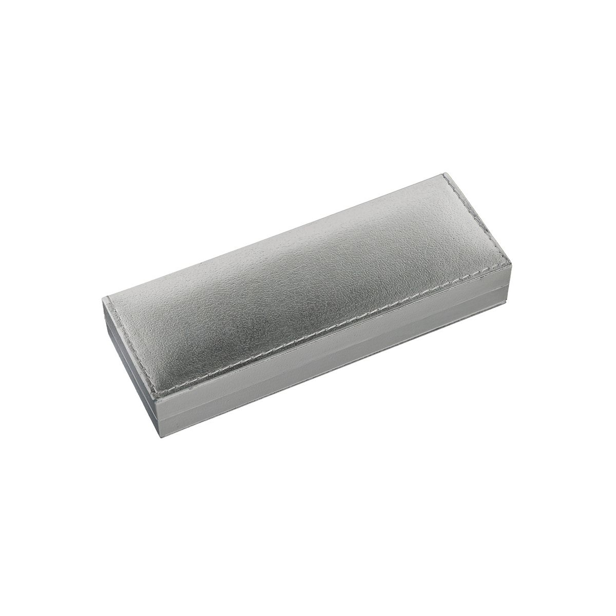 Etui na pióra Titanum srebrne [mm:] 175x62x 28 (T42)
