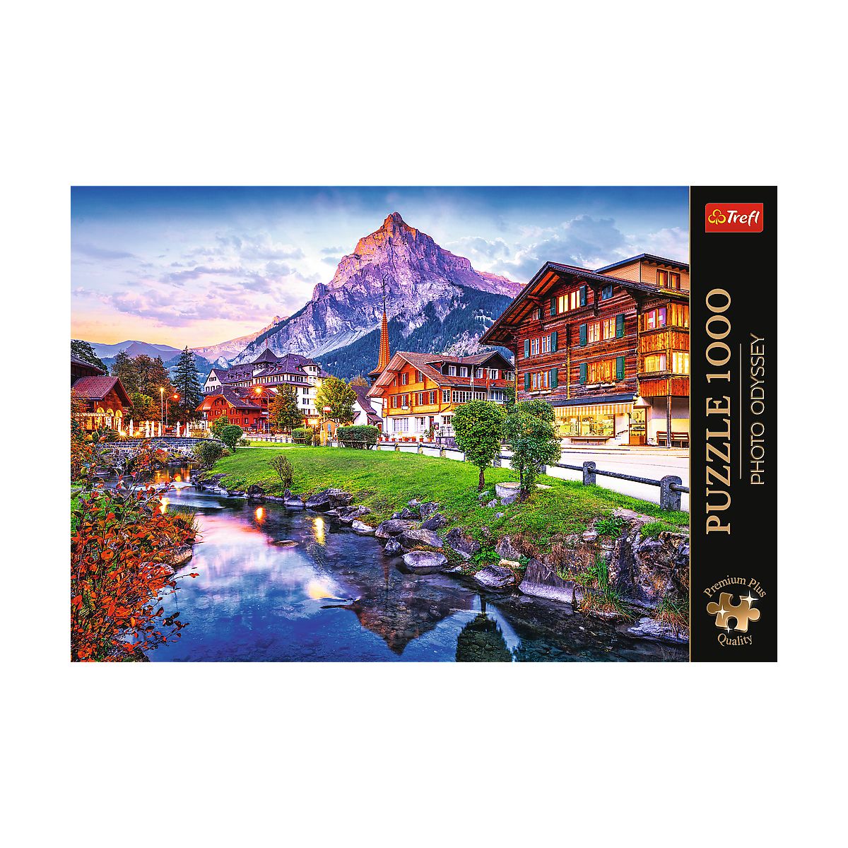 Puzzle Trefl Premium Plus Alpejskie miasteczko 1000 el. (10854)