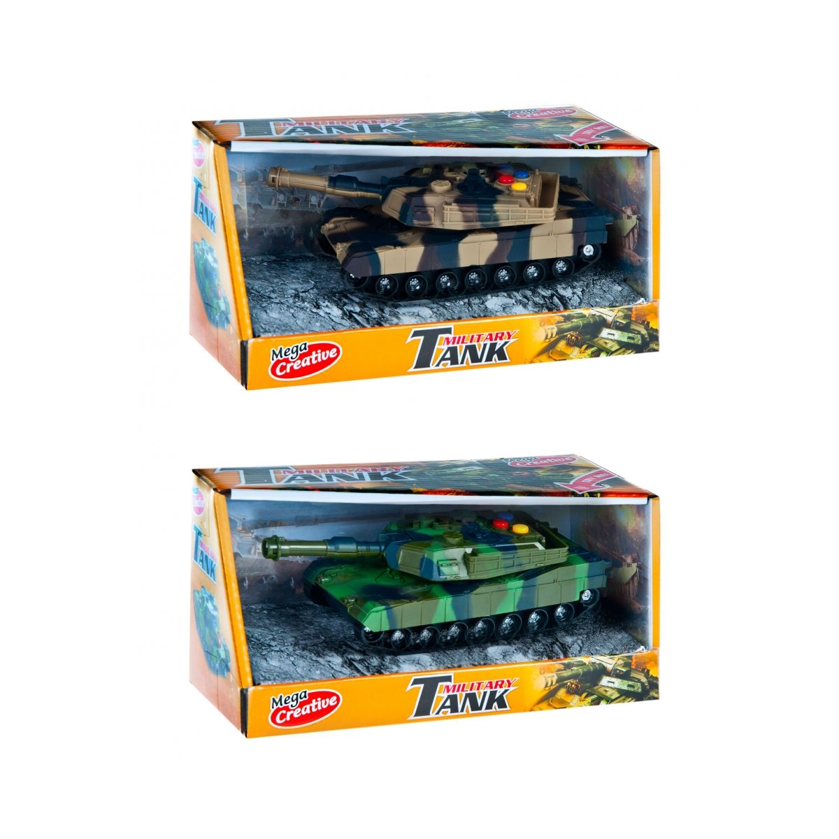 Czołg Mega Creative światło i dźwięk (462671)