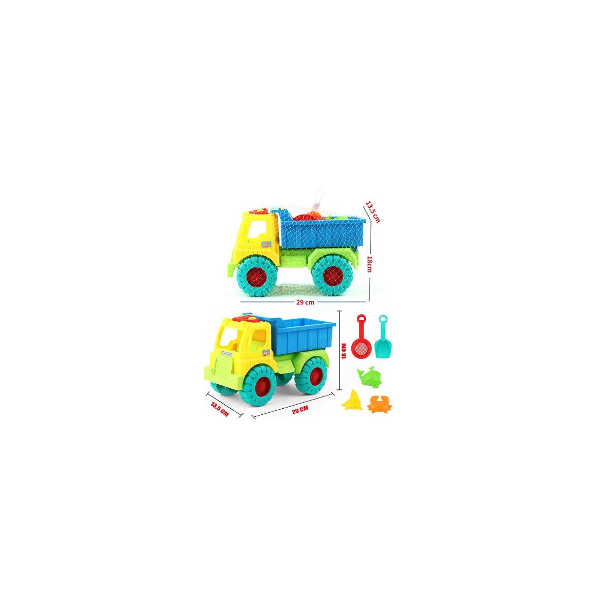 Zestaw do piasku Bigtoys auto (BZP6105)