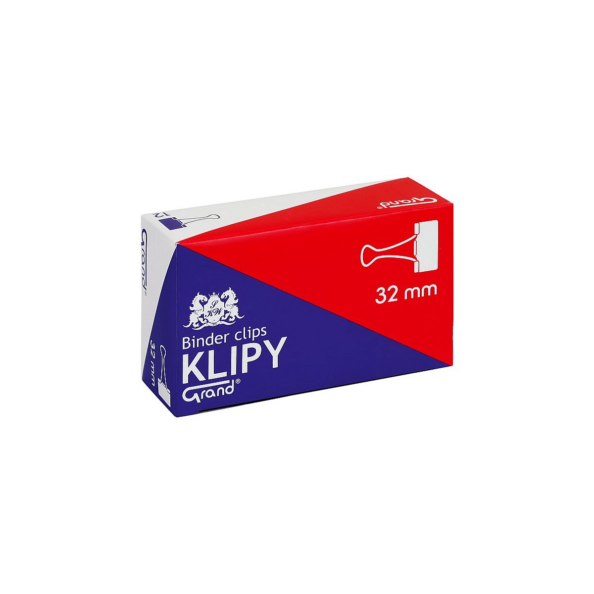 Klipy Grand 32mm czarny (110-1094)