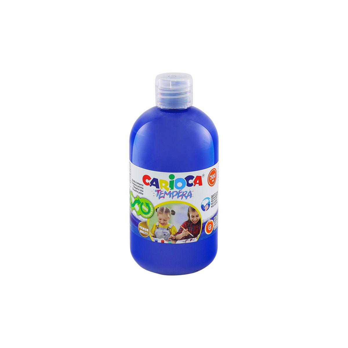 Farba tempera Carioca kolor: granatowy 500ml 1 kolor. (170-2665)
