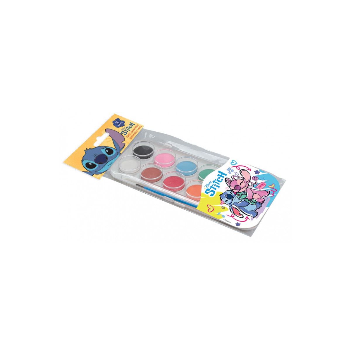Farby akwarelowe Stitch 12 kolor. Rexus (0835)