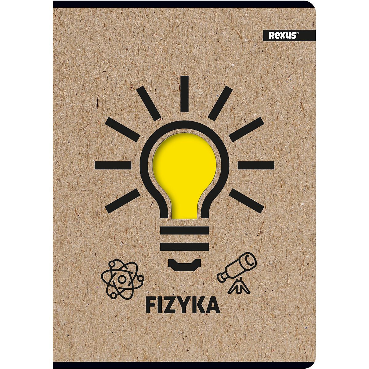 Zeszyt Beniamin fizyka A5 58k. krata (8447)