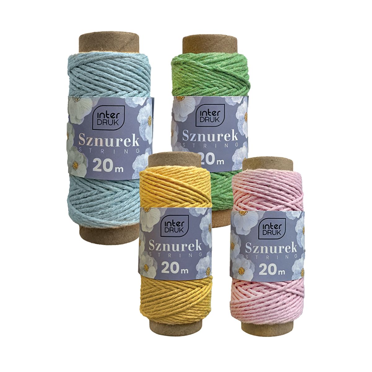 Sznurek Interdruk szurek PASTEL 5902277345530 20m (20m)