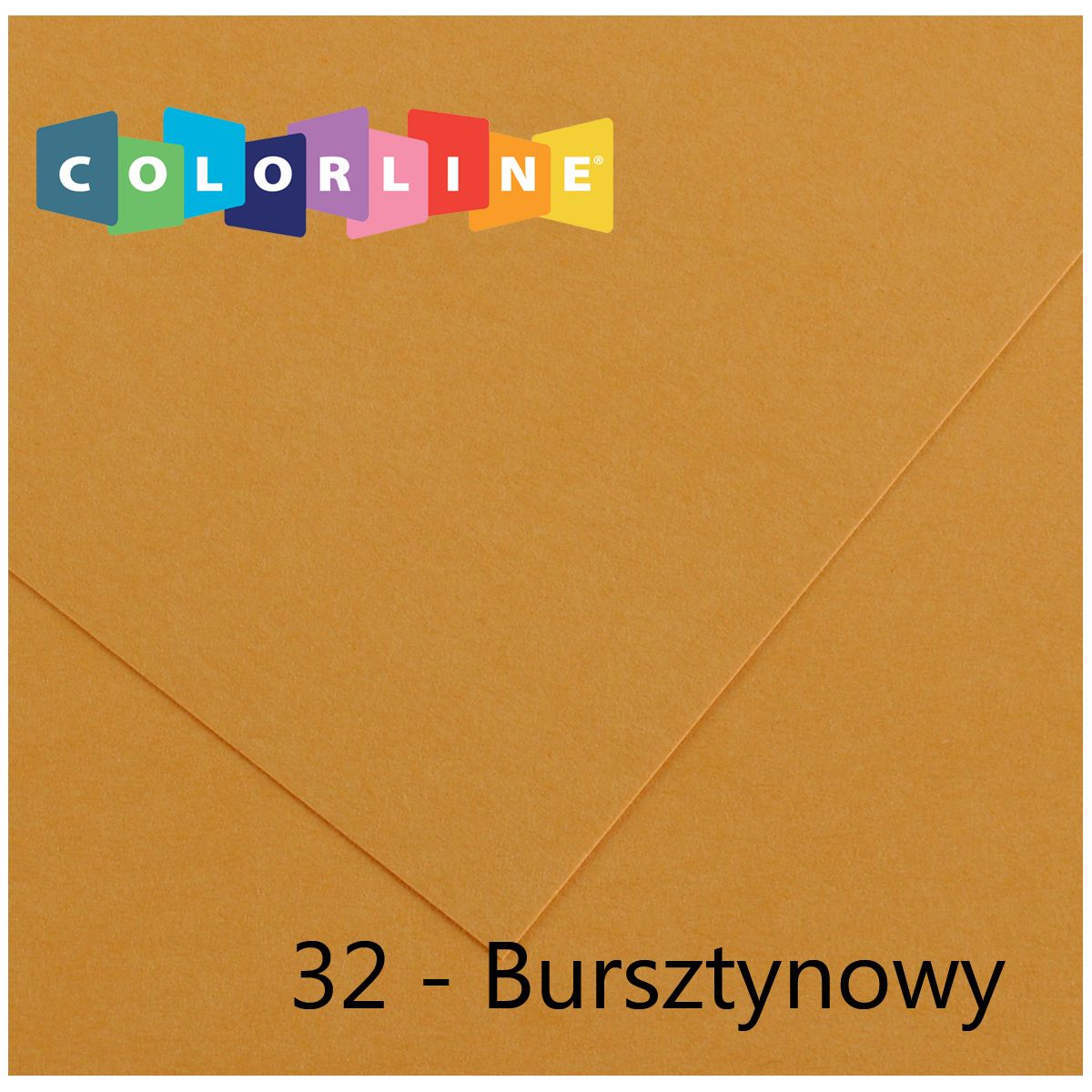 Brystol Canson Colorline 32 bursztynowy 150g 10k [mm:] 50x65 (200041408)