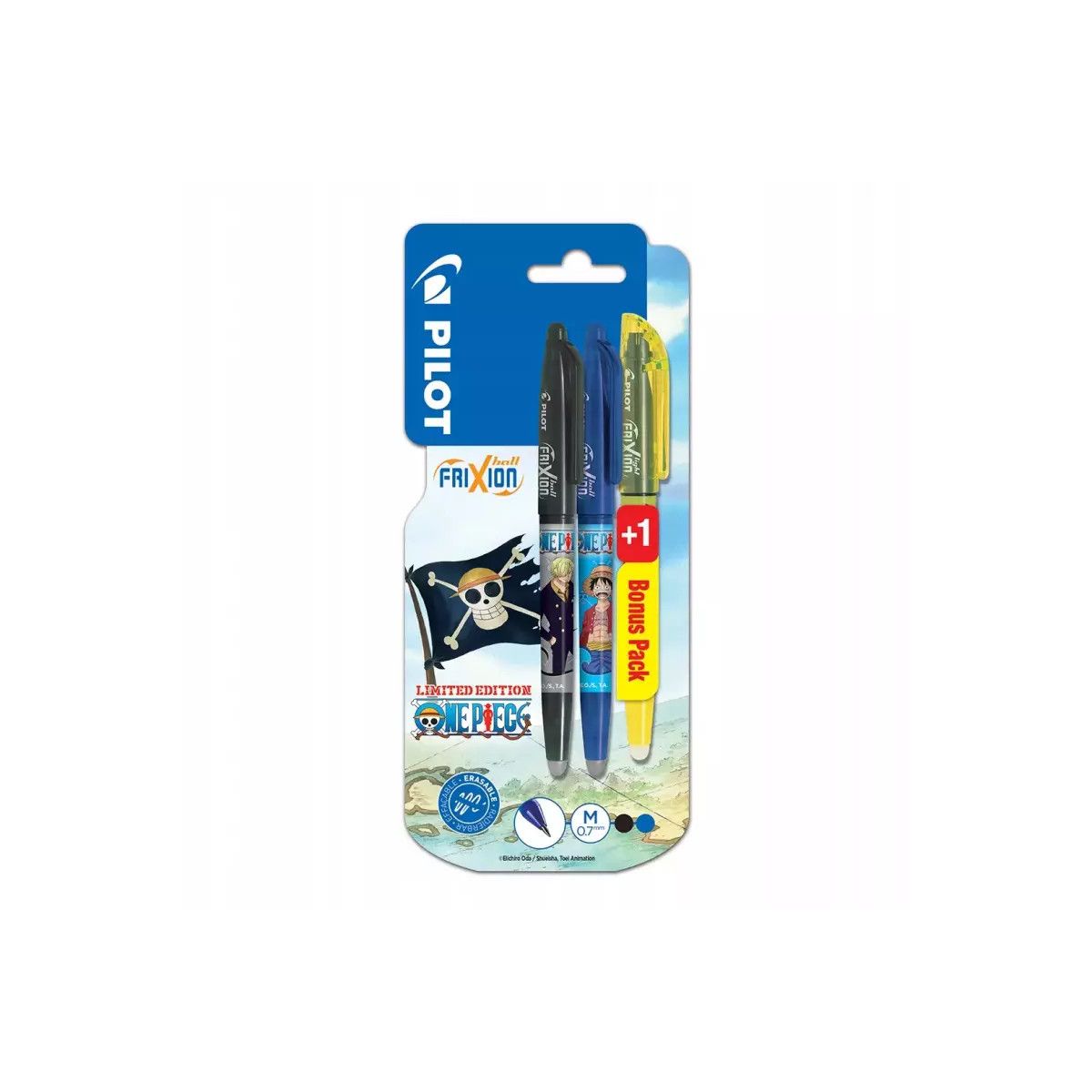 Zestaw piśmienniczy Pilot One Piece Frixion NIEB.+CZARNY+ ZAKREŚLACZ (PIBL1449485)