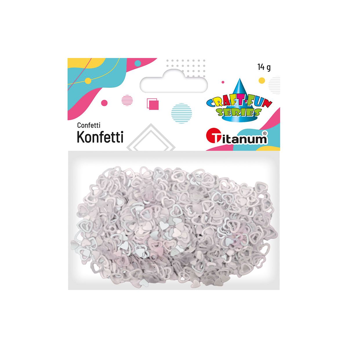 Konfetti Titanum Craft-Fun Series serca (11wc001)