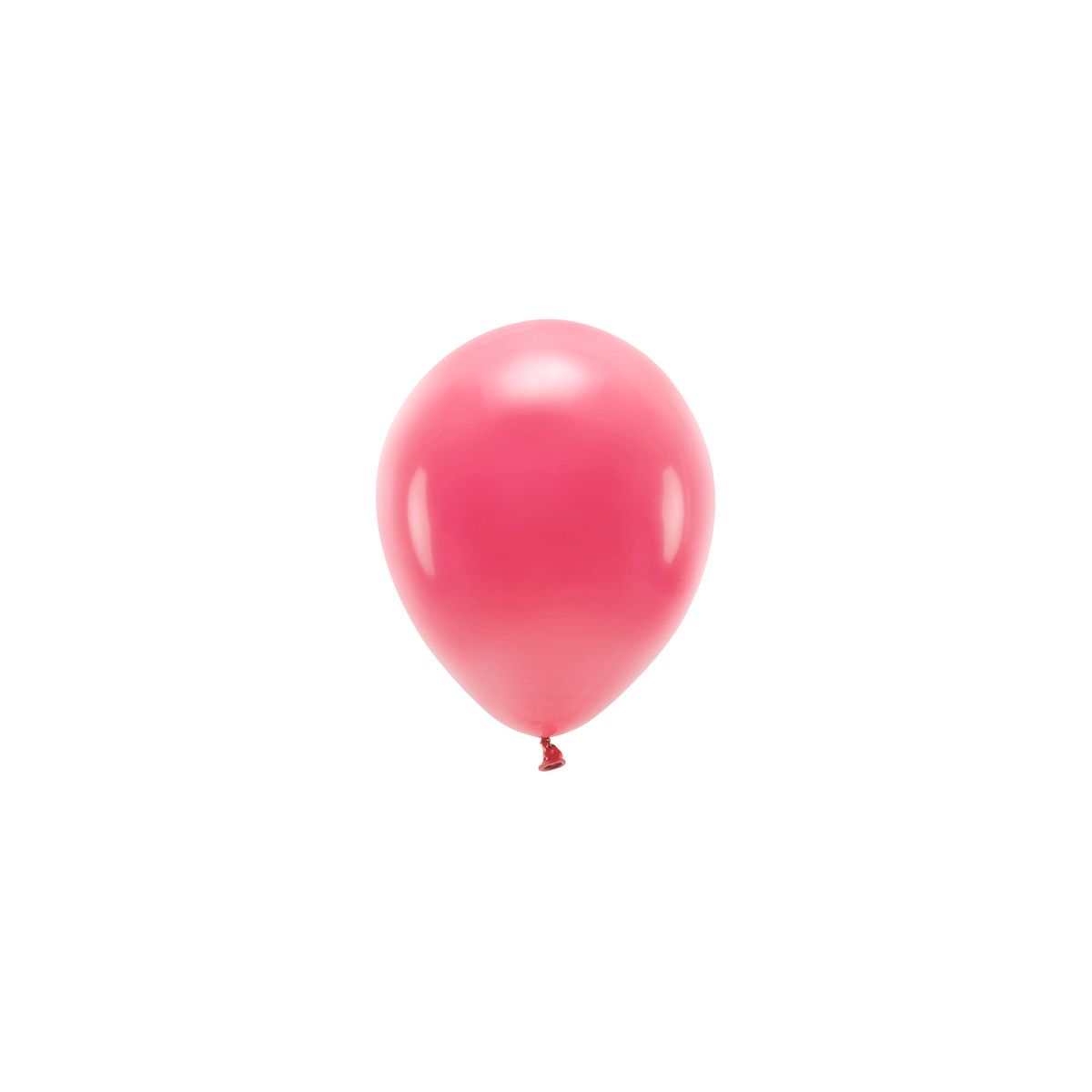 Balon gumowy Partydeco Pastel Eco Balloons czerwony 260mm (ECO26P-007J)