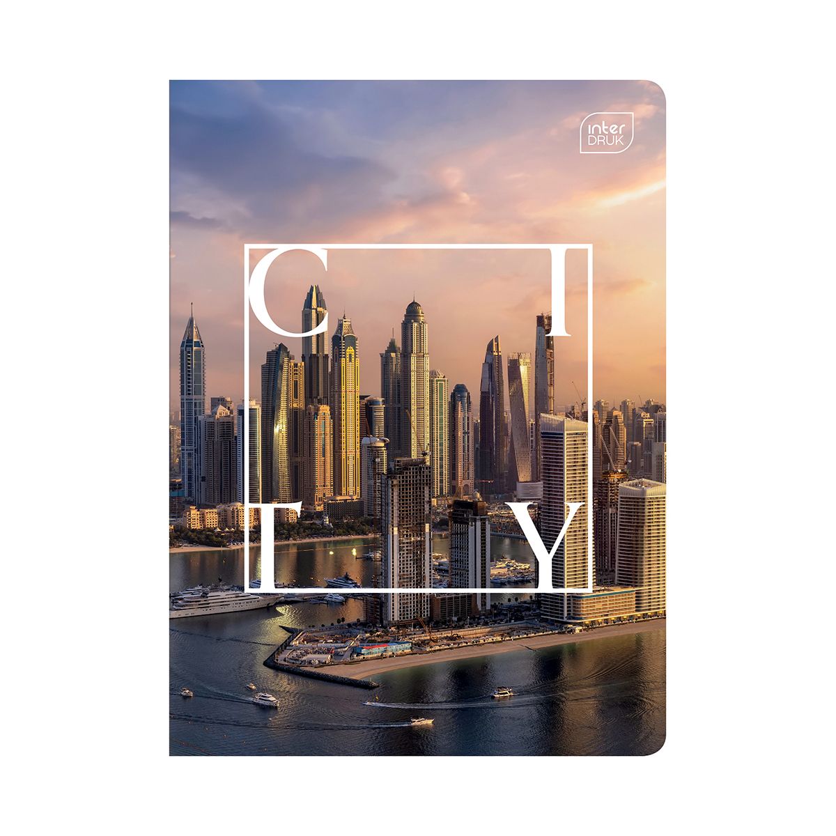 Zeszyt TRAVEL A5 60k. 70g krata Interdruk