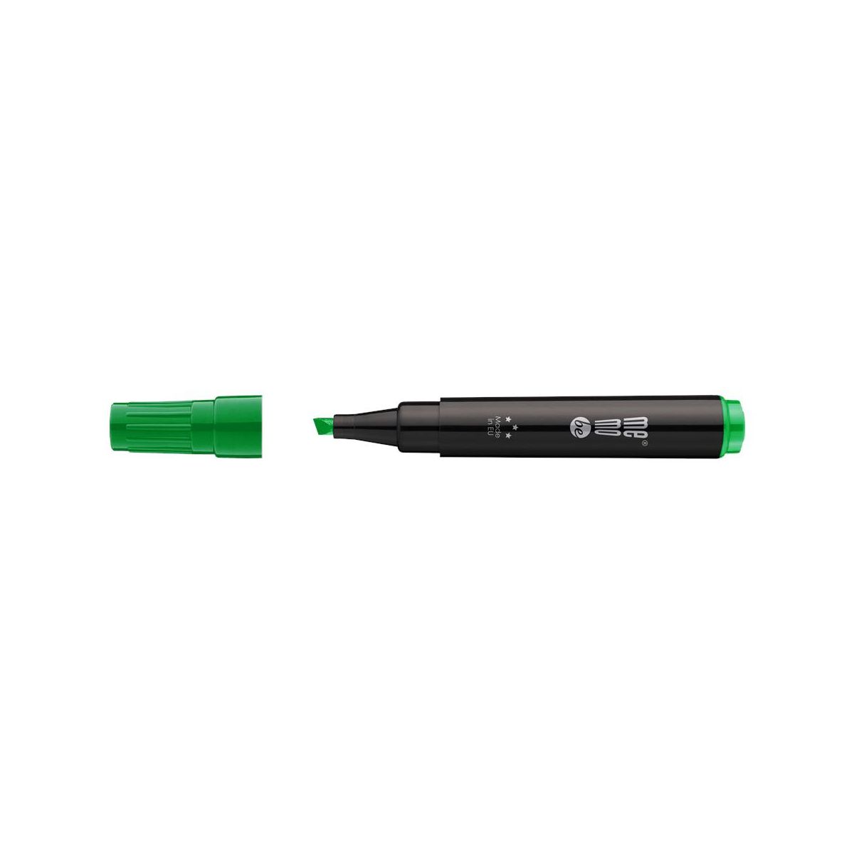Marker permanentny Memobe zielony zielony 1-4mm ścięta końcówka (MM201-04)