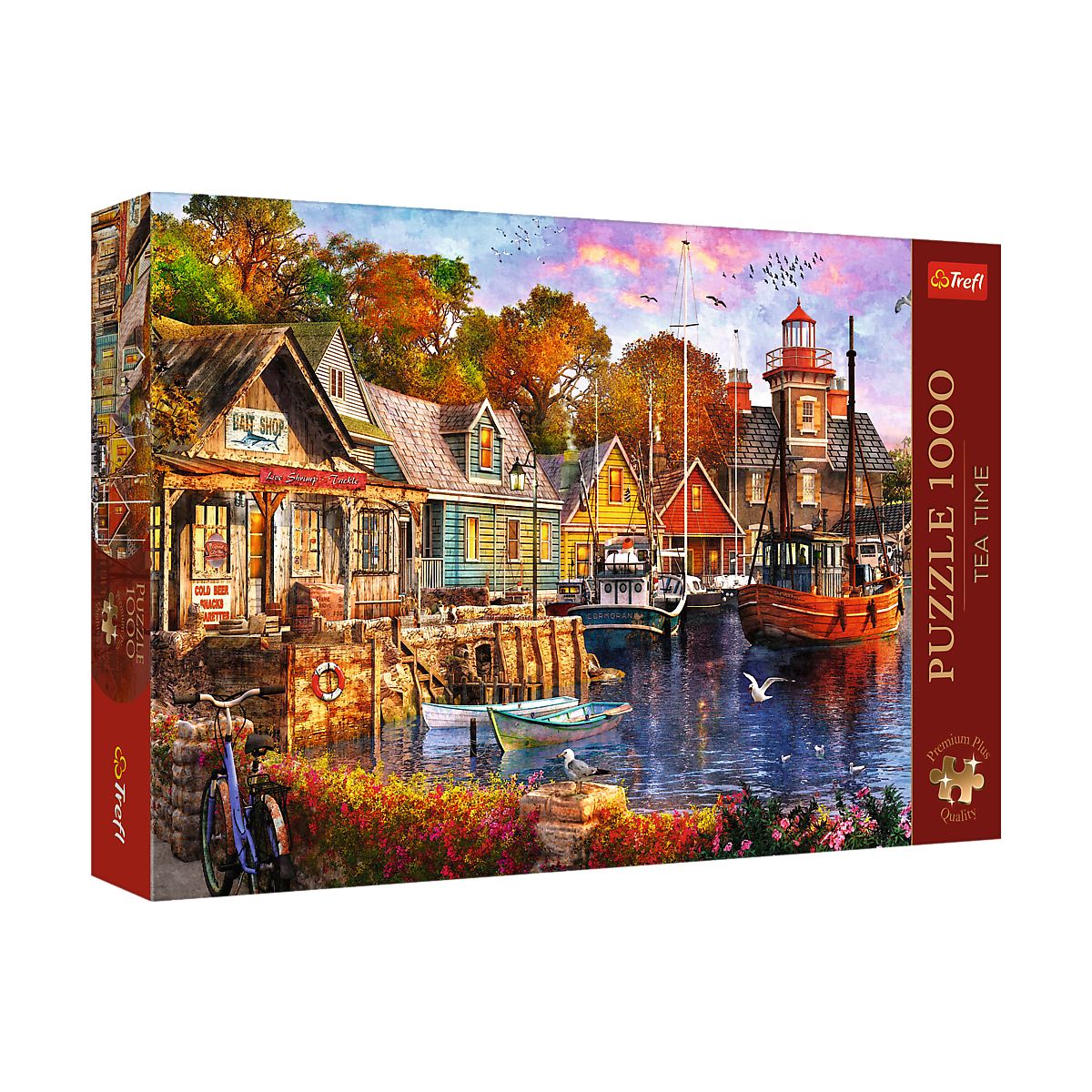 Puzzle Trefl Premium Plus Nadmorski zakątek 1000 el. (10796)