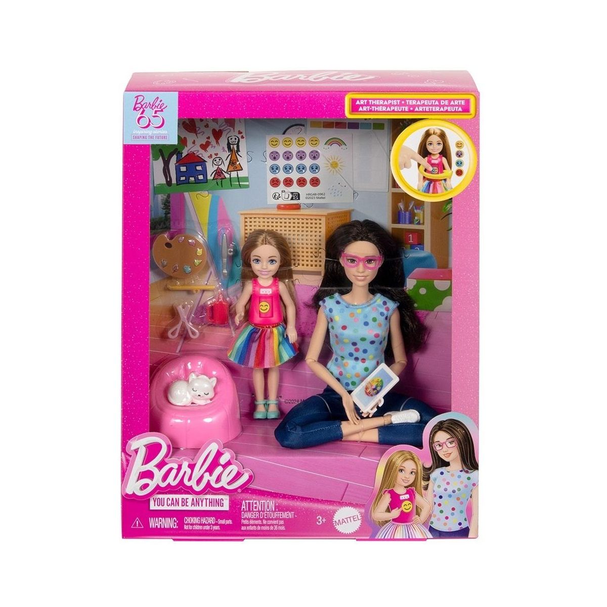 Lalka Barbie Arteterapia Zestaw z 2 lalkami [mm:] 290 (HRG48)