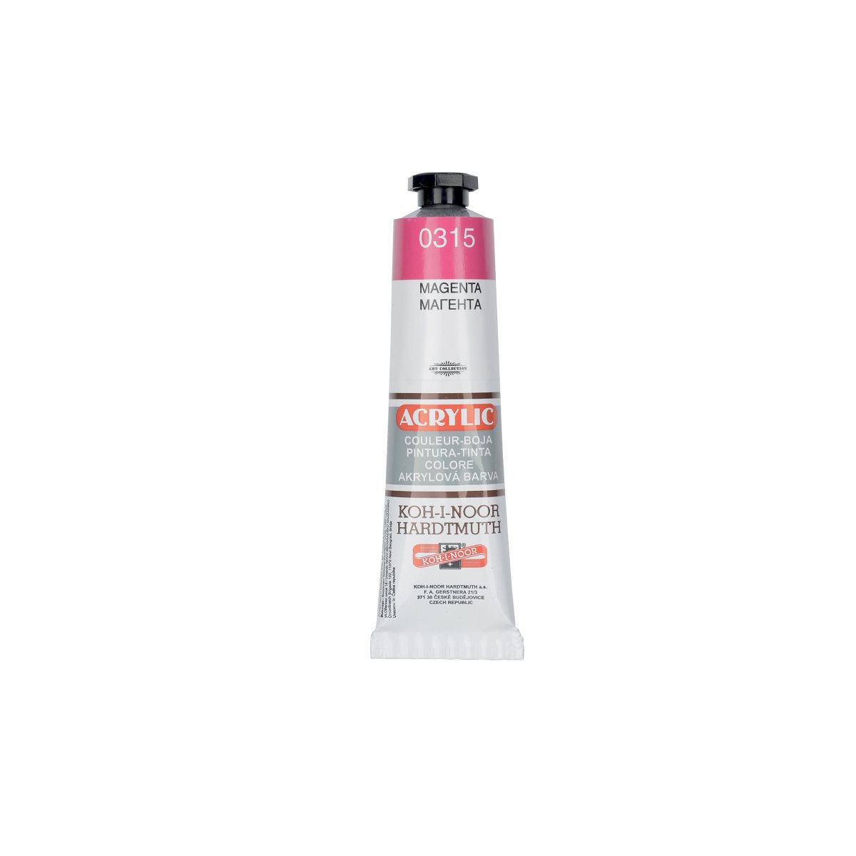 Farba akrylowa Koh-I-Noor kolor: magenta 40ml
