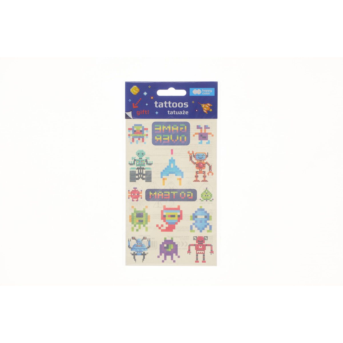 Tatuaż Happy Color zmywalny Pixi planet (HA 4261 1020-KP03)