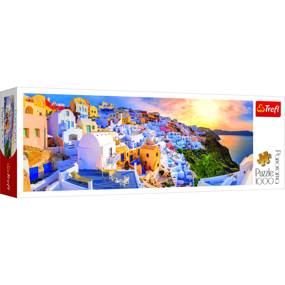 Puzzle Trefl Zachód słońca na Santorini, Grecja (29054)