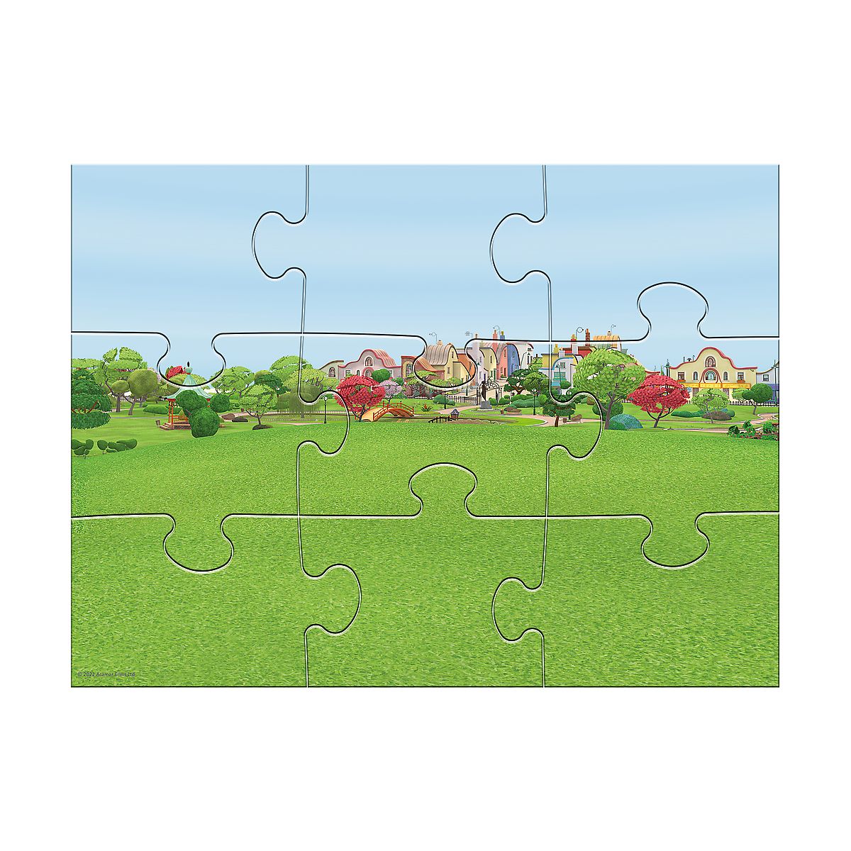 Puzzle Trefl Bing magnetyczne Zabawny Świat Binga (93165)