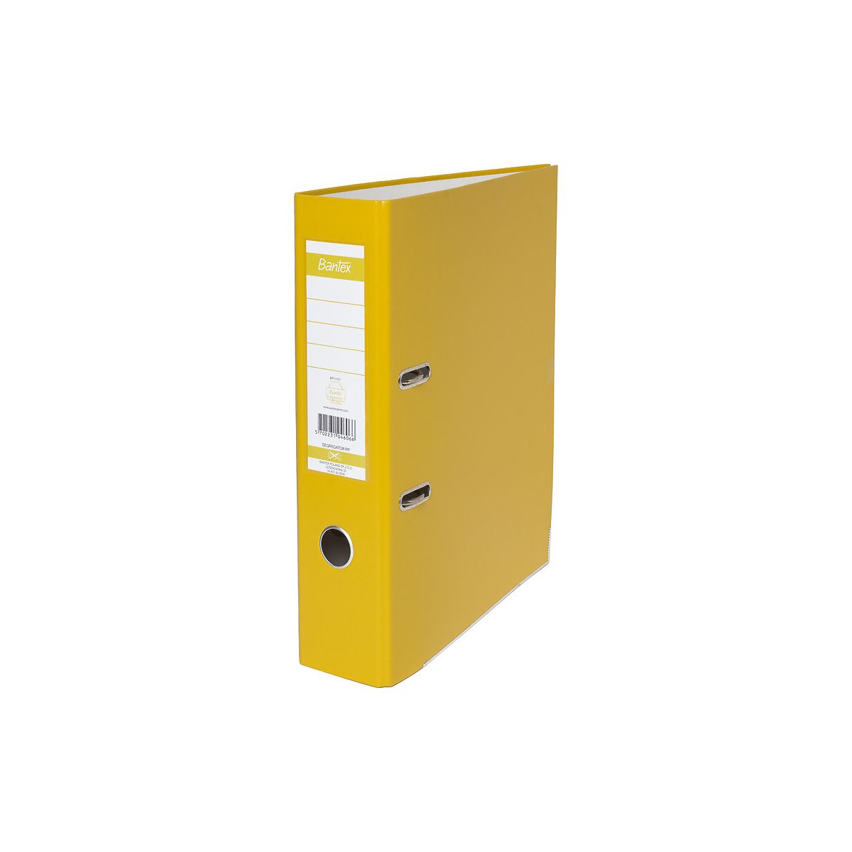 Segregator dźwigniowy Bantex A4 50mm żółty (100551798)