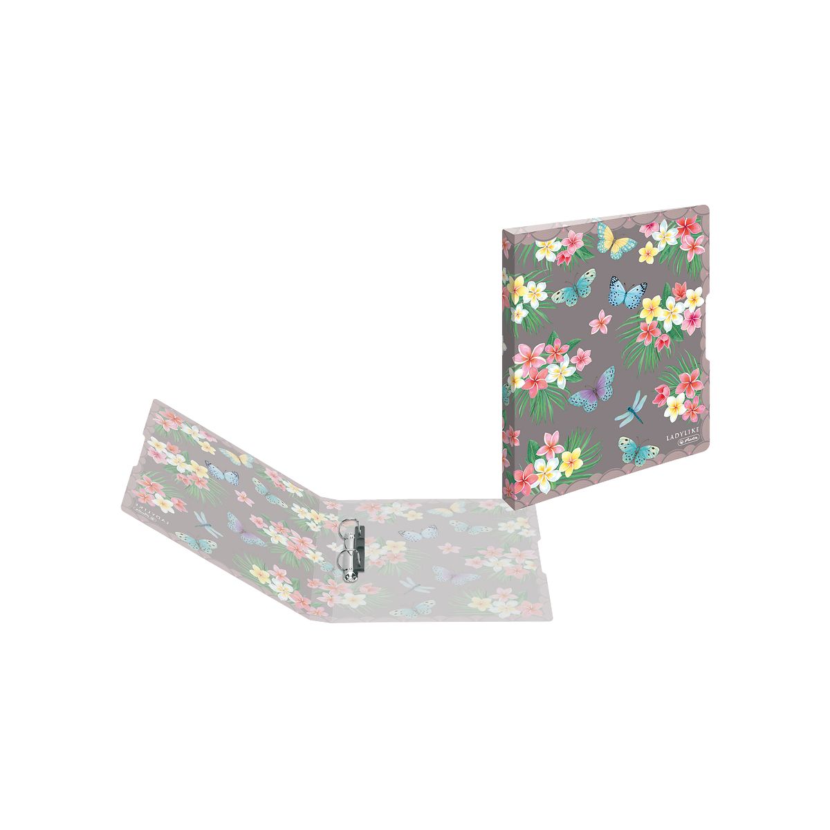 Segregator ringowy Herlitz 50044047 LadyLike Butterflies A4 25mm (300001533)