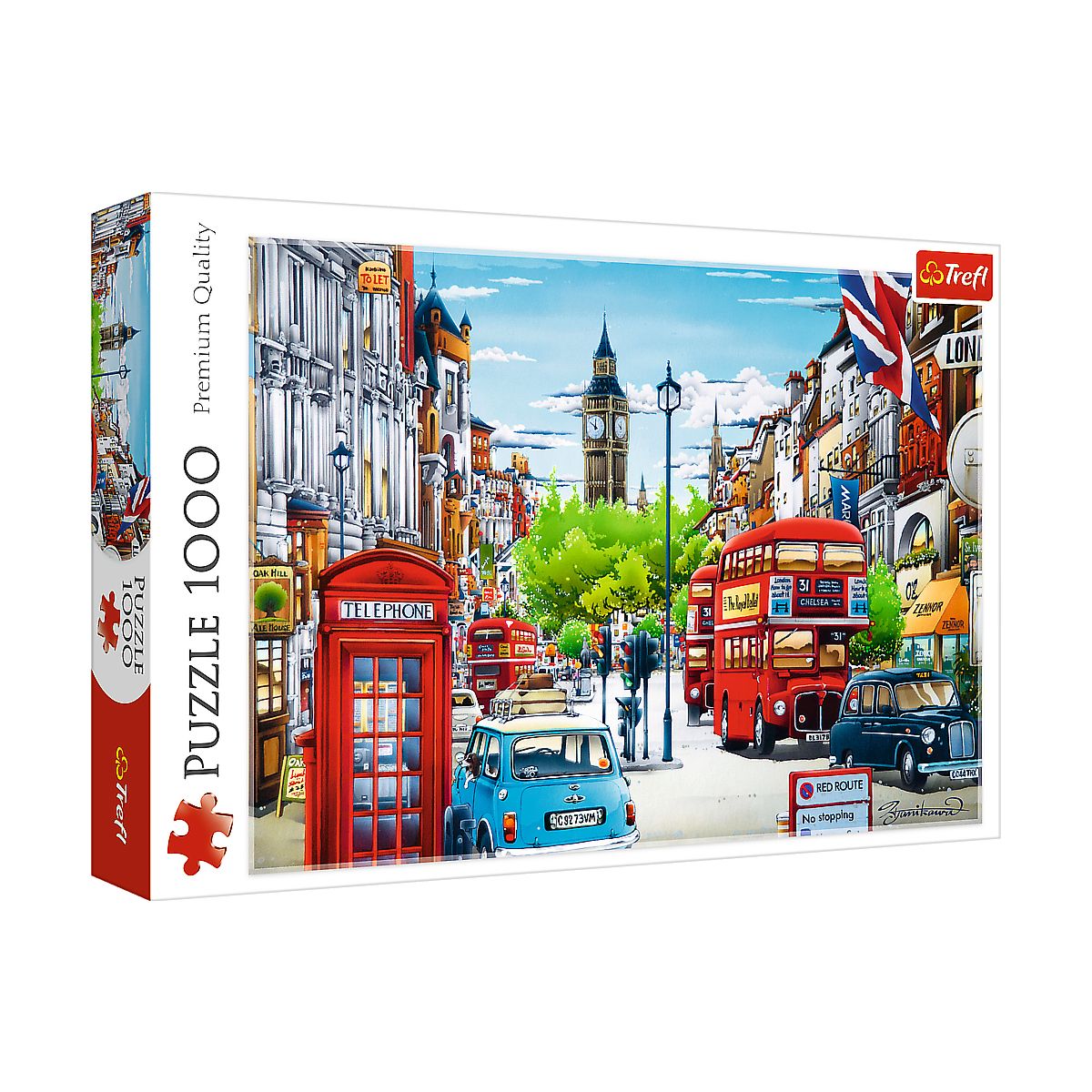 Puzzle Trefl Ulica Londynu 1000 el. (10557)