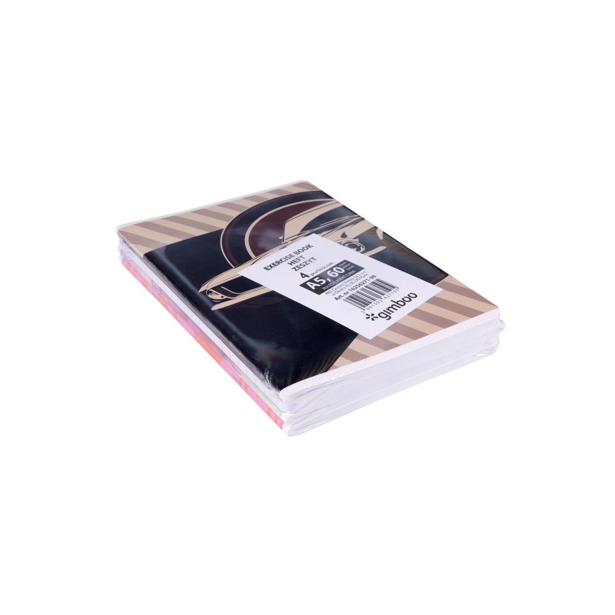 Zeszyt Gimboo A5 60k. 70g linia (16256271-98)
