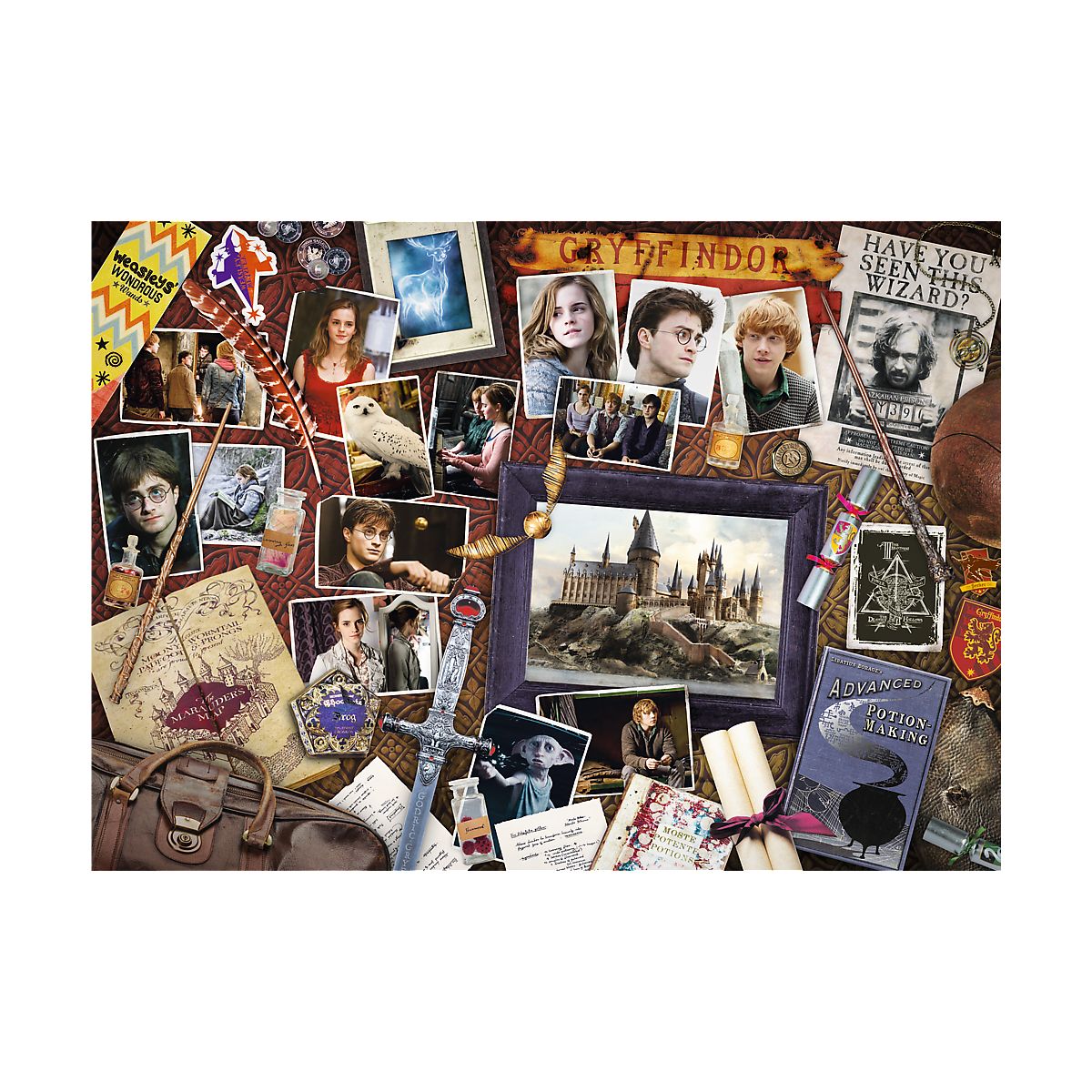 Puzzle Trefl Pamiątki z Hogwartu 500 el. (37400)