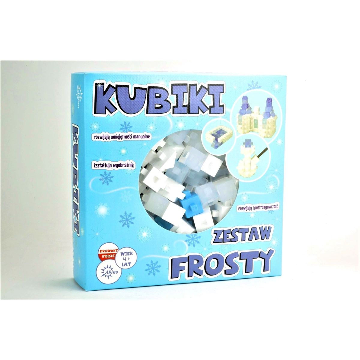 Klocki plastikowe Abino KUBIKI FROSTY