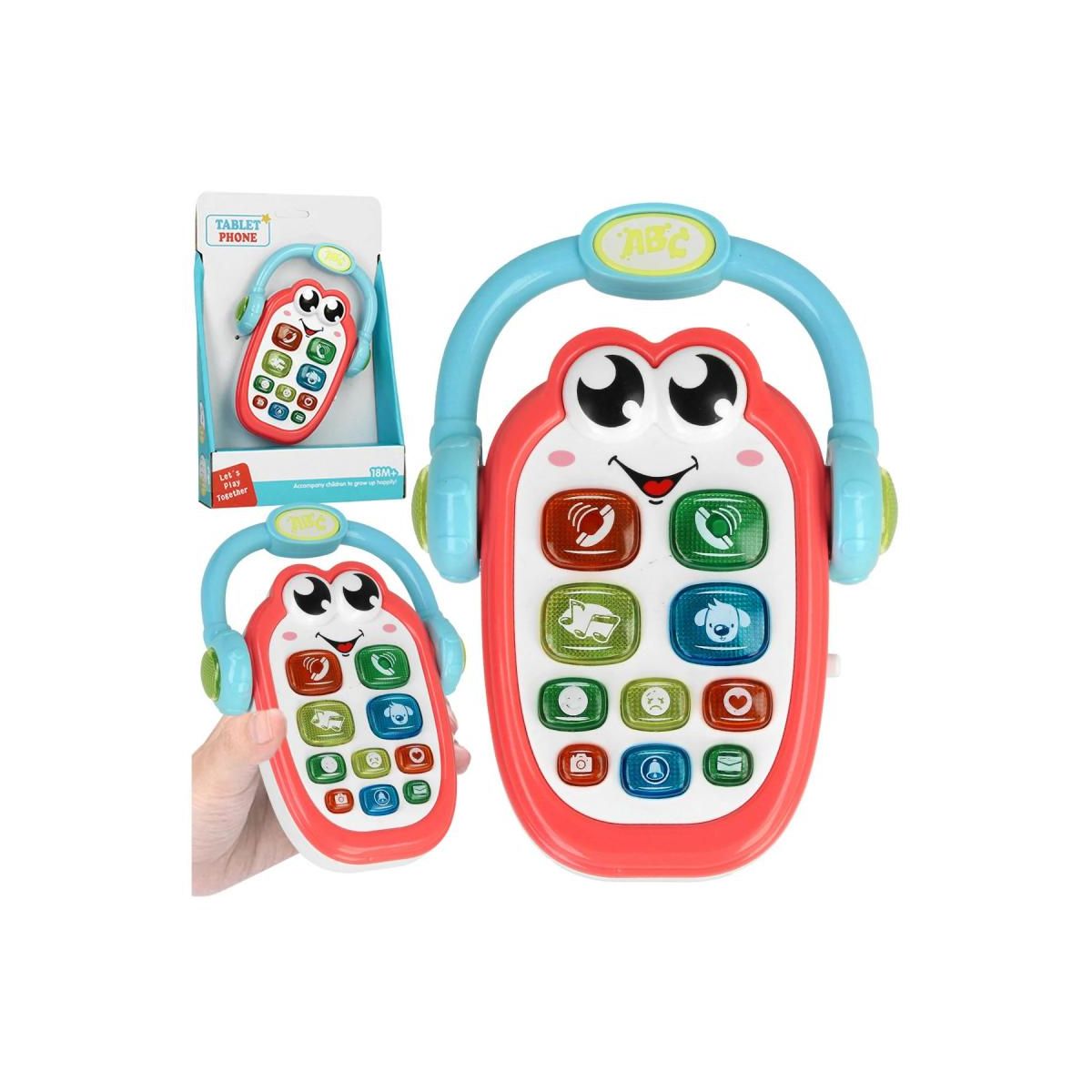 Zabawka dźwiękowa Trifox TELEFON MUZYCZNY DLA MALUCHA (A-1569)