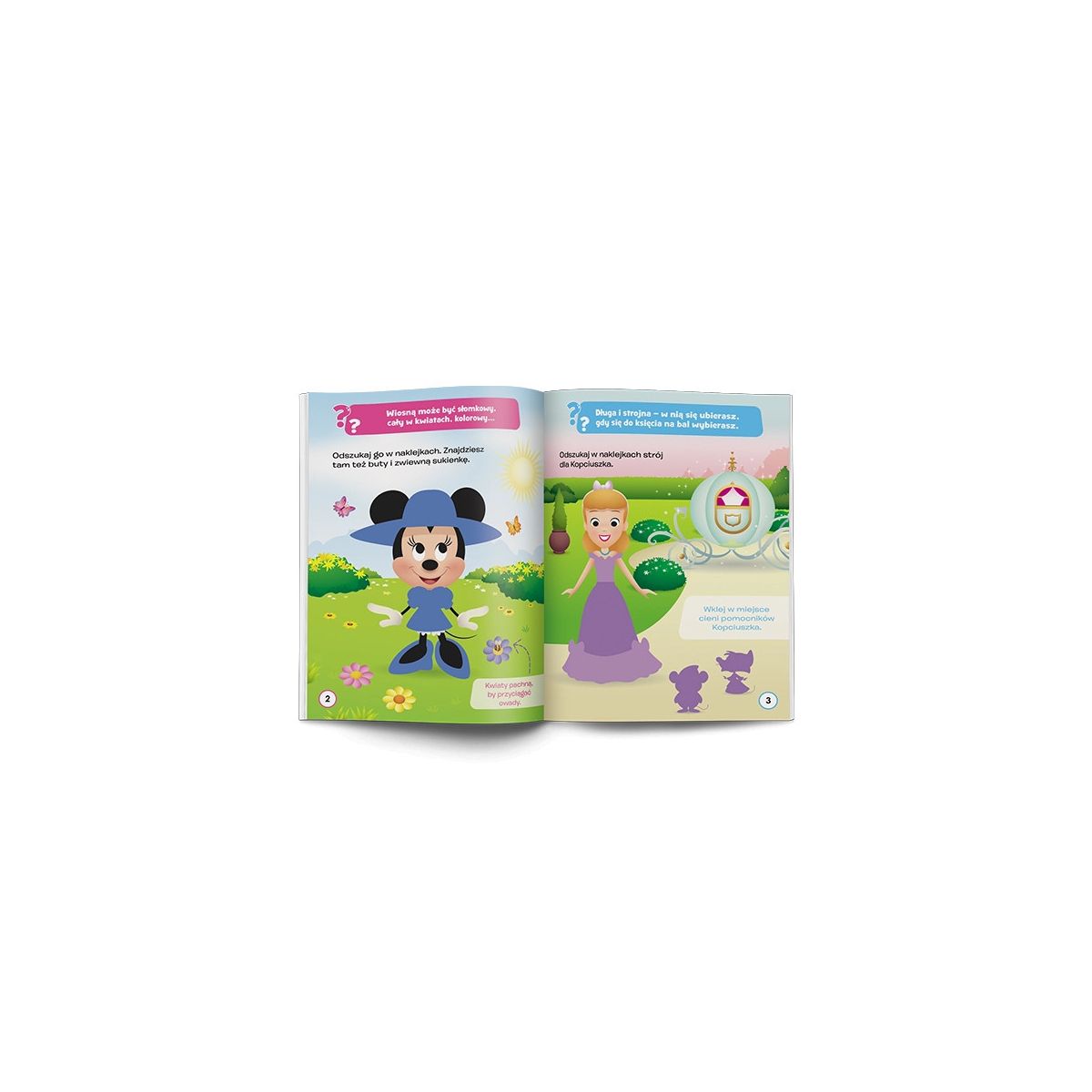 Książeczka edukacyjna Ameet Disney Maluch. Ubieranka. W co się ubrać? (MUB 9202)
